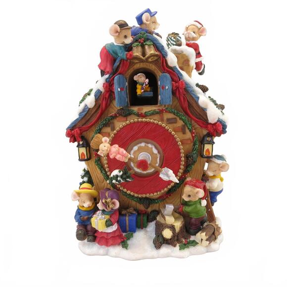 Mouse Santa Clock San Francisco San Francisco 31-29993-9-00 Animated 7